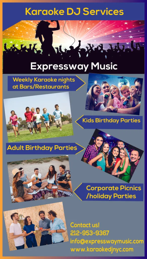 Expressway Music List of Karaoke services