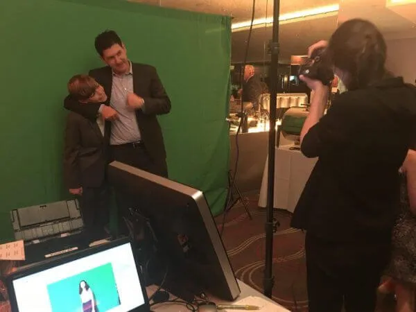 family fun at photo station